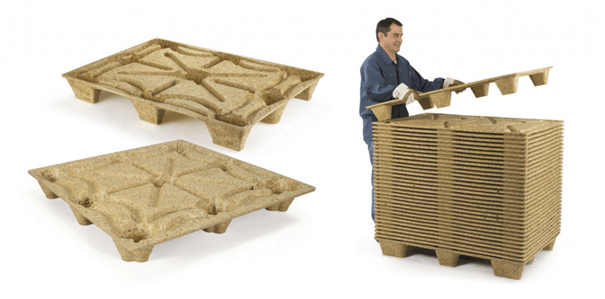 Inka-paller er en miljøvennlig emballasje som er robuste